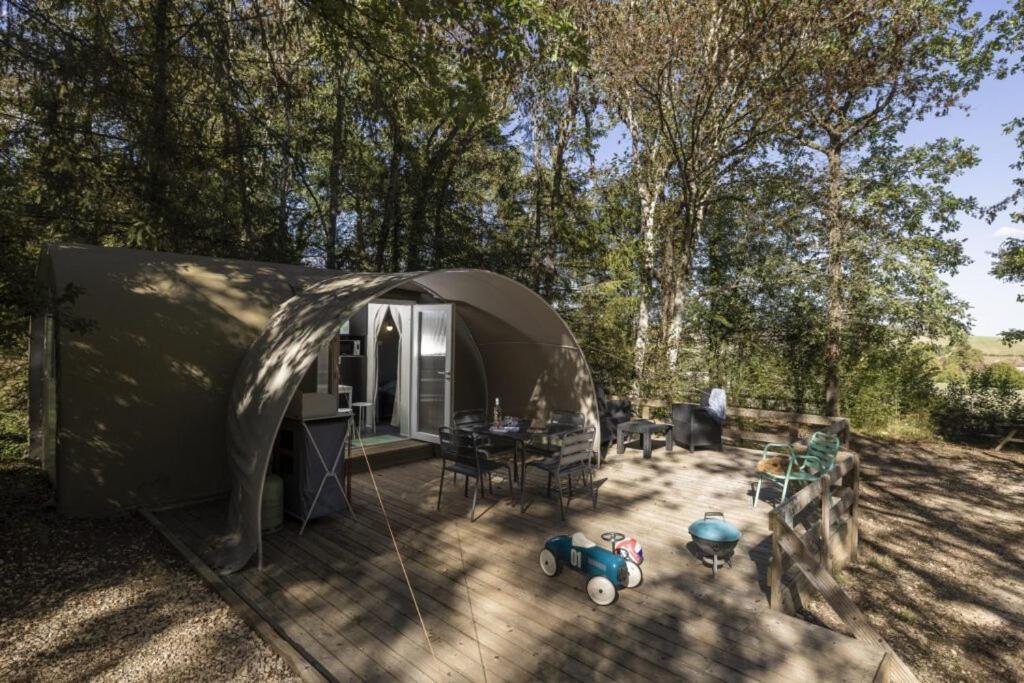 Camping Ushuaia Villages Au Bois Joli Andryes Exteriér fotografie